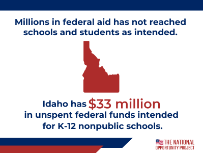 Idaho remaining EANS funds